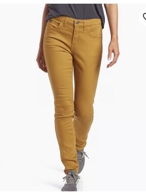 Kühl Kontour Skinny Harvest Gold Womens Jeans Pants Tech Gorpcore Stretch